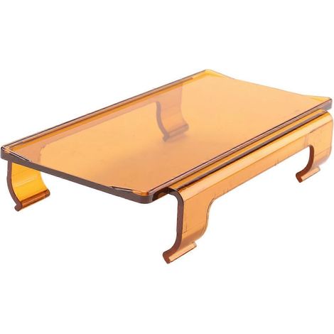 Cache-objectif ambré à clipser de 20 pouces pour barre lumineuse LED tout-terrain (VTT, SUV, quad) + 6 pouces + 8 pouces (1/4)