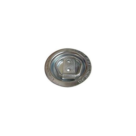 Maxter – Anneau d'arrimage encastrable 79 mm – Pour remorques porte-bateaux – Installation discrète et durable – Matériaux résistants à la corrosion