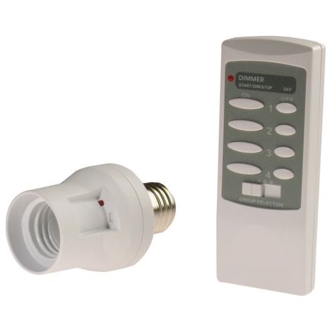 Poly Pool Kit Portalampada E27 con Telecomando Wireless PP1534 230V Portata 30M