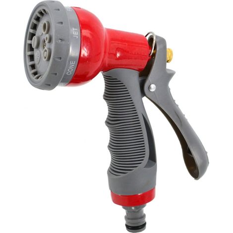 PISTOLA A SPRUZZO D'ACQUA IN METALLO A 7 FUNZIONI AWTOOLS