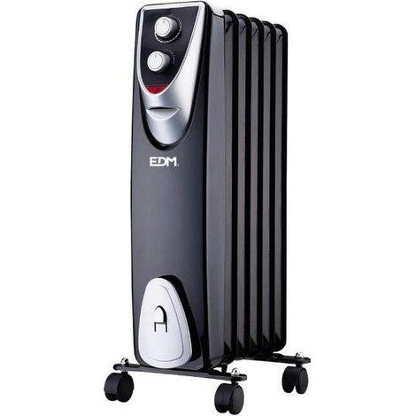 edm-product Heizkörper EDM Black Edition 1000W schwarz grau
