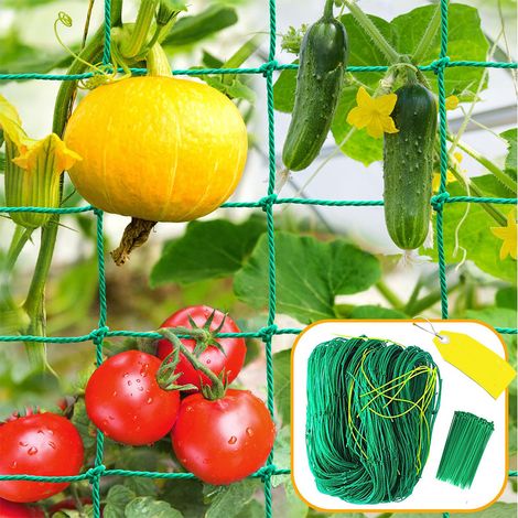 Filet végétal, filet végétal pour la culture de plantes grimpantes, 1,85M (1/5)