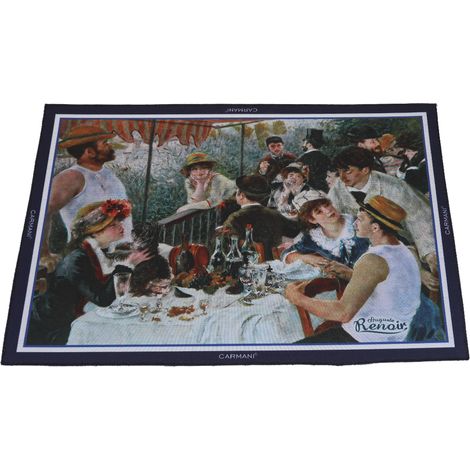Tovaglietta da tavola Auguste Renoir Breakfast Carmani (1/2)