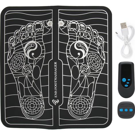 Coussin de Massage Électrique pour Pieds et Jambes avec Stimulation Musculaire (1/5)