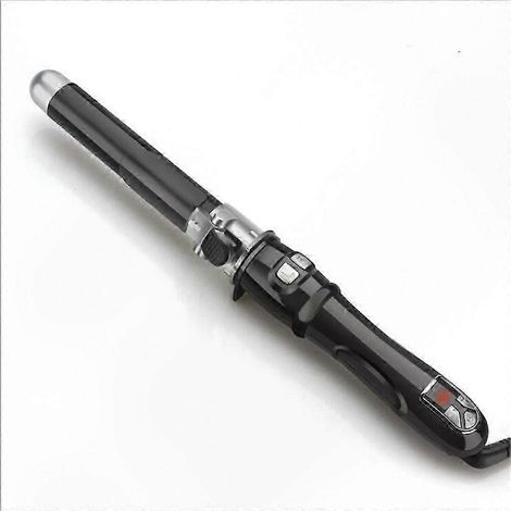 Fer à friser rotatif automatique de 28 mm pour créer de belles ondulations et boucles - Outil de coiffure professionnel, noir, prise européenne standard, 32 mm (1/5)