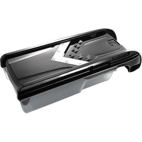 ibili Mandoline Easycook V noire avec 6 lames interchangeables (1/5)