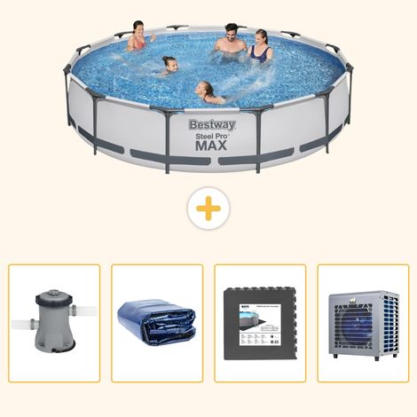 Bestway Bestway Steel Pro MAX Ronde - 366x76 cm - 5-pièces S190 (1/5)