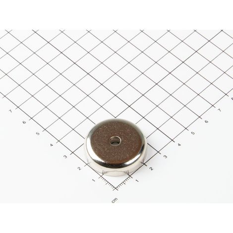 Magna-C Neodym Flachgreifer Ø32x8mm mit zylindrischer Senkung (1/4)