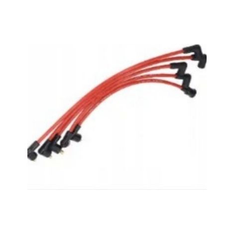 pièces 8mm rouge Silicone HT fils d'allumage cbles de bougies d'allumage pour modèles MGB 1800cc (1/3)