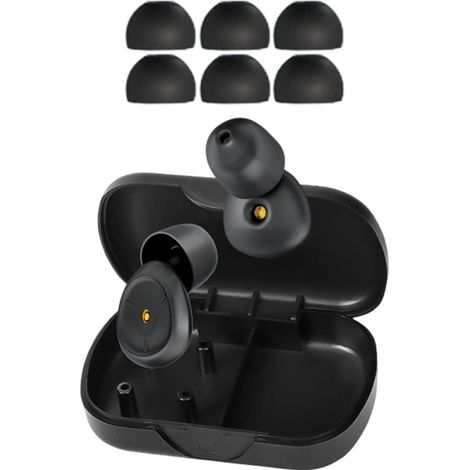 Bouchons d'oreille anti-bruit confortables, voyage, lavables (1/5)
