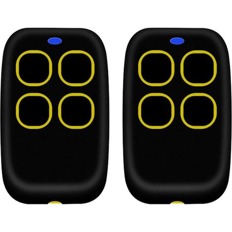 2PCSTélécommande portail universelle 4 en 1, télécommande rolling code universel multifréquence de 250 à 913 mhz. Radiocommande portail programmable version mise à jour avec liste de compatibilité (ja (1/5)