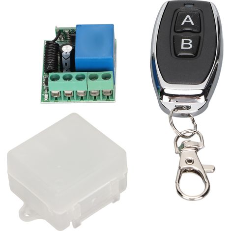 AKRKO1SY Einkanal-Fernbedienungsschalter, 433 Hz DC, Funkrelais, 12 V DC Fernbedienung (1/5)
