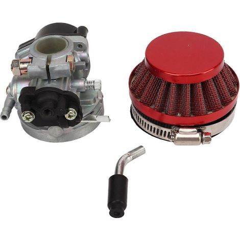 Carburateur avec filtre à carburant en alliage d'aluminium pour quad 50cc 70cc 80cc 90cc 110cc 125cc (conversion) (1/5)