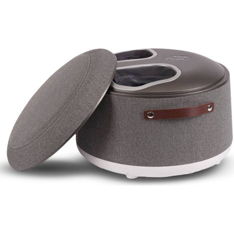 FISHTEC  Masseur pieds chaleur - Roulement et air - Repose-pieds tissu (1/5)
