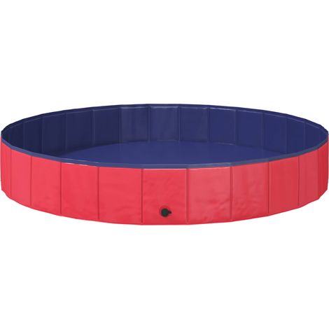 Piscina Infantil Rojo Ø200 x 30 cm vidaXL