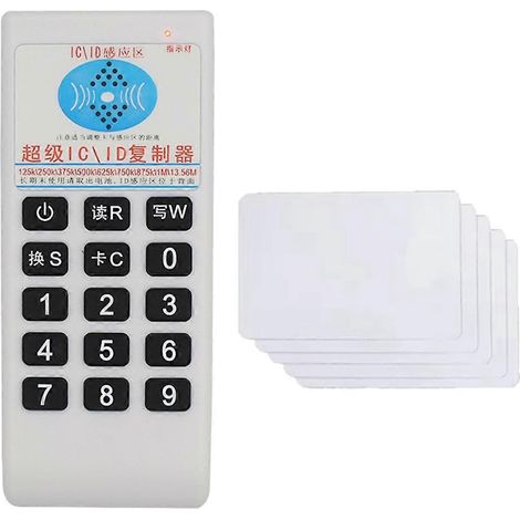 RFID NFC IC-Kartenleser & -schreiber + 5XUID-Kartenduplikator RFID-Karte
