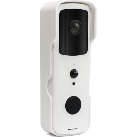 Visiophone connecté sans fil DB501W - Vision nocturne - Compatible Alexa et Google Home