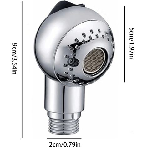 Douchette de lavabo, bac à shampoing de salon, pommeau de douche, douchette sphérique pour fauteuil de pédicure, pommeau de douche, douchette à main réglable pour le lavage des cheveux, fauteuils de s (1/3)