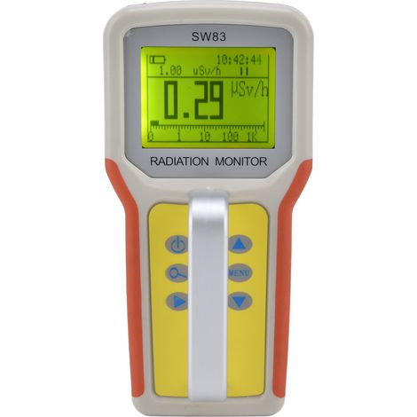 Testeur de rayonnement nucléaire LCD multifonctionnel, détecteur de rayonnement X et γ pour laboratoires industriels et environnementaux (1/5)