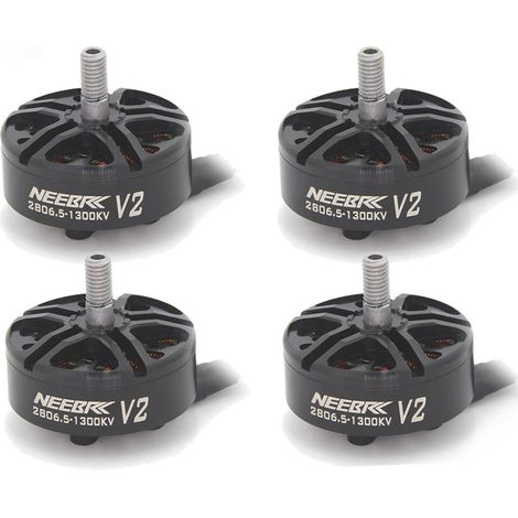 Externer mehrachsiger bürstenloser Motor 2806.5 V2, 1300KV, 3-6S, verwendet in RC-Rennwagen und FPV-Quadrocoptern.