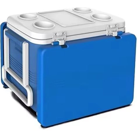 Réfrigérateur Passive Portable 45lt Avec Table Pliante Pour Le Camping Picnic Beach 286512 (1/5)