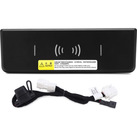 Support téléphone sans fil voiture 15W QC chargeur pour Série 3/4 2016‑2019 (1/5)