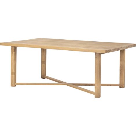 Esstisch aus Naturholz 200x120x75 cm (1/5)