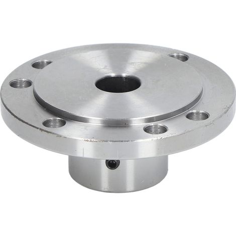 Plaque de mandrin en acier au manganèse 100mm pour tours K11, K12, K72 - Faceplate robuste pour usinage (1/5)