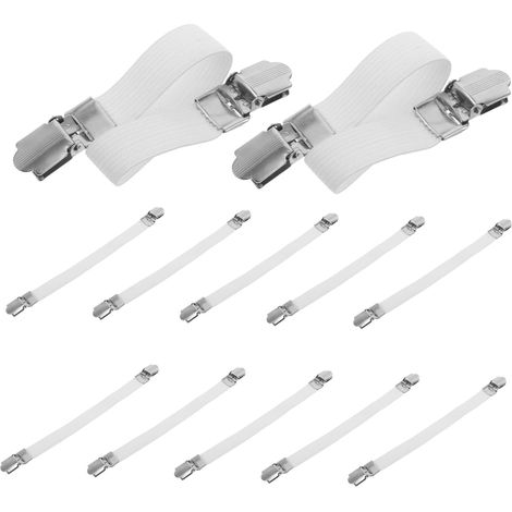 Alipis 12 Attaches et cordes en acier inoxydable pour housse de table (1/5)