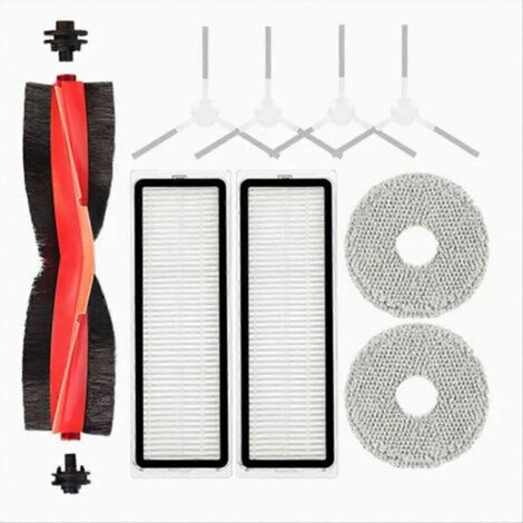 Accesorios de repuesto para Omni 2 C102CN, B101CN, B116, X10+, X20+: cepillo principal, filtro, bolsa de limpieza, rasqueta. (1/5)