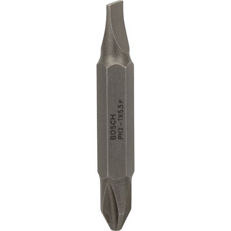 Bosch Doppelklinge S  1,0 x 5,5,  PH2, 45 mm  - 2607001738 (1/2)