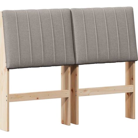 Maison Exclusive - Testiera imbottita Talpa 120 cm Pino massello