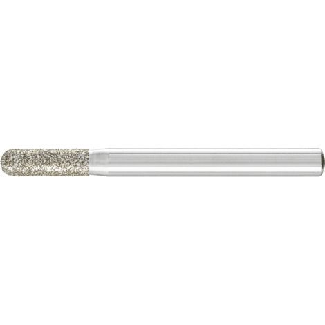 PFERD TOOLS Diamant-Schleifstift Walzenrund Ø6,0mm Schaft-Ø6 mm D357 (grob) zum Schleifen von GFK/CFK (1/3)