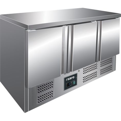Table réfrigérée - 3 portes - Inox - Professionnel - Saro