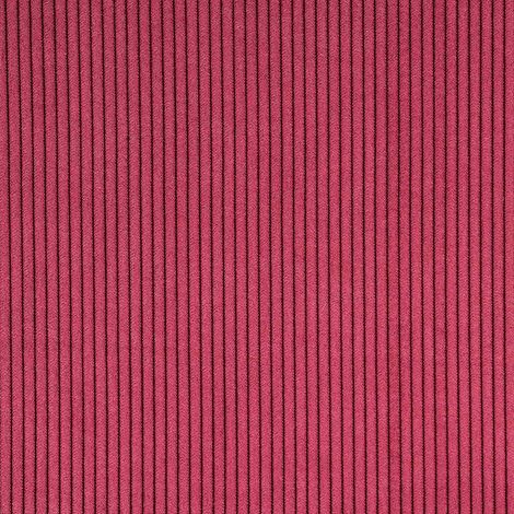 Tissu obscurcissant en velours côtelé Prune 145 cm