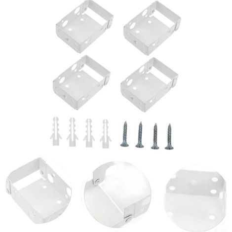 Fixation Store pour vénitien Acier pour robuste pour Fenêtre (1/5)