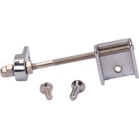 jeu de support de montage pour plaque de protection de mandoline avec vis QF01 (argenté)-M-Silver