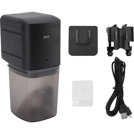 Dispensador automático de alimento para acuarios con WiFi, DC 5V y control remoto inteligente para peceras.