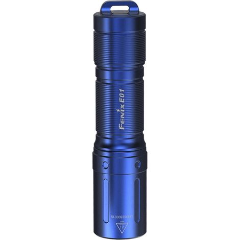 Lampe torche LED FENIX E01 V2.0 pour porte-clés, bleue