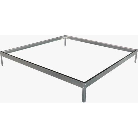 Base de aluminio para invernadero SR 1912 - 2,50 m² (1/2)