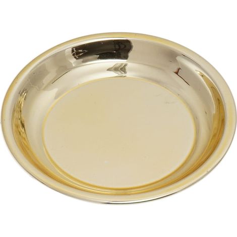 Ein rundes goldenes Gefäß für Weihwasser (1/2)