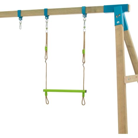 Balançoire trapèze métal pour portique h190-250cm (1/5)