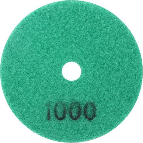 10 Pièces 3in Tampon de Polissage Humide Doux Disque de Meulage Humide Polissage de Polissage pour Granit Pierre Béton Marbre((1000 Grits)) (1/5)