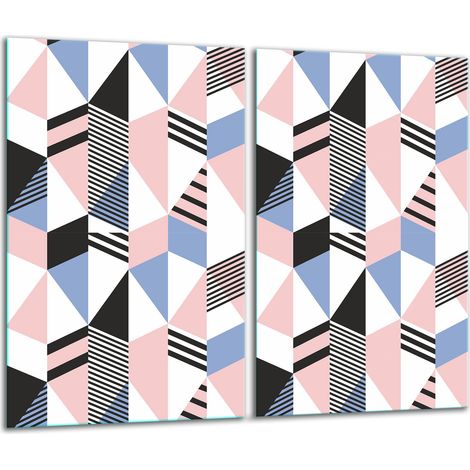2x 30x52 Mosaik-Schneidebretter aus Glas (1/5)