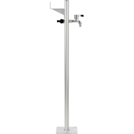 Maison Exclusive - Columna de agua para jardín aluminio 95 cm