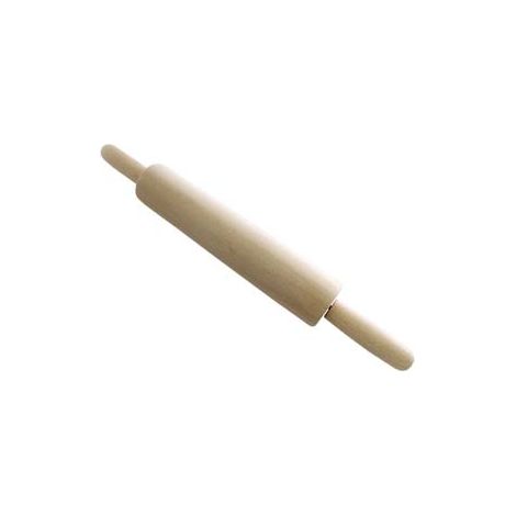 MATTARELLO IN LEGNO CON MANICO GIREVOLE cm.60 diametro cm.5 corpo cm.40,5    CALDER