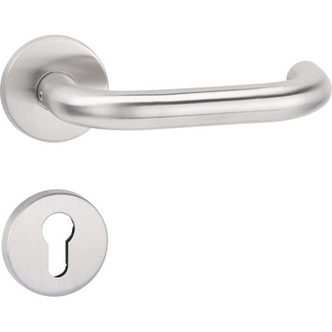 Garniture de poignée antipanique NW-491 VA 60 TS 45-58mm PZ rd.DIN G/D TECWERK (1/3)