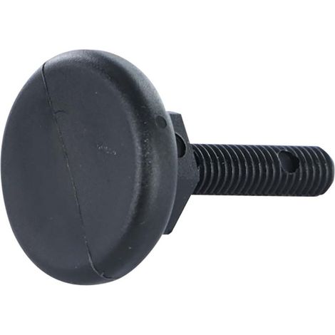 PIED VErin réglable M8X40 Diamètre de tête: 30 Nylon