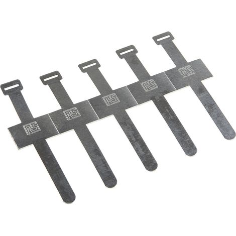 Clip serre-câbles auto-adhésif, Ø max 19.3mm en Aluminium ( Prix pour Boîte de 250 )
