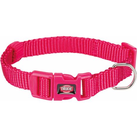 Premium collar, XS-S: 22-35 cm/10 mm, fuchsia (1/5)